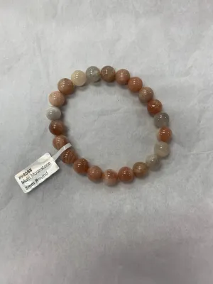 Multi-coloured Moonstone Bracelet 8mm