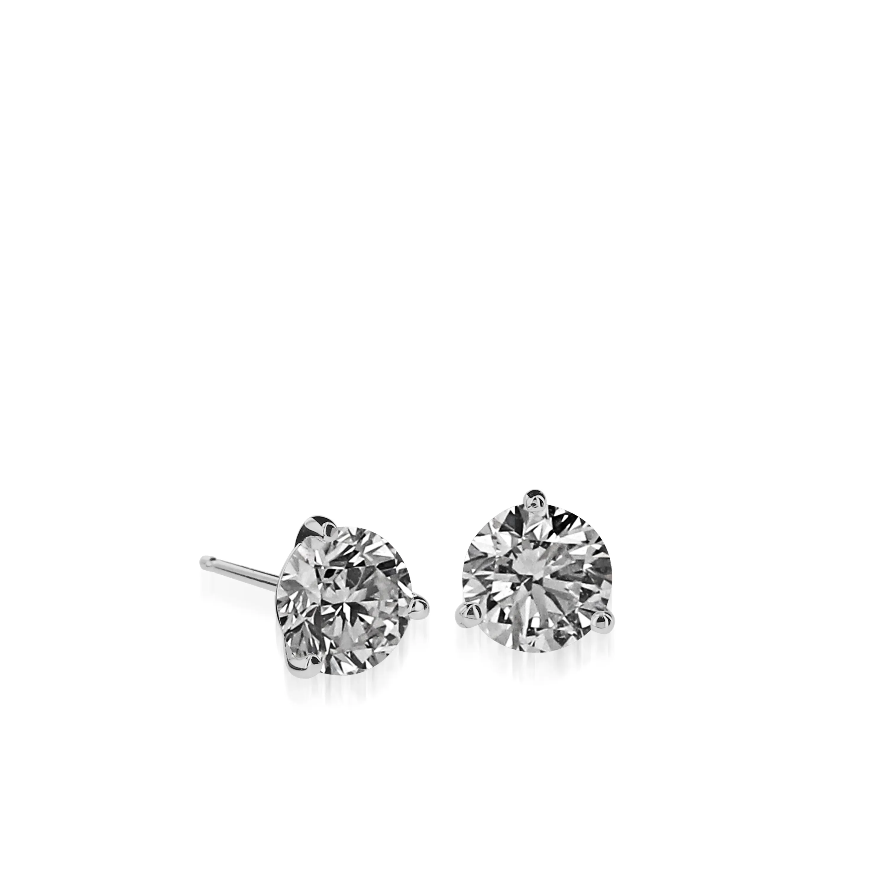 Natural Diamond Studs .30-2.00 Total Carat Weight
