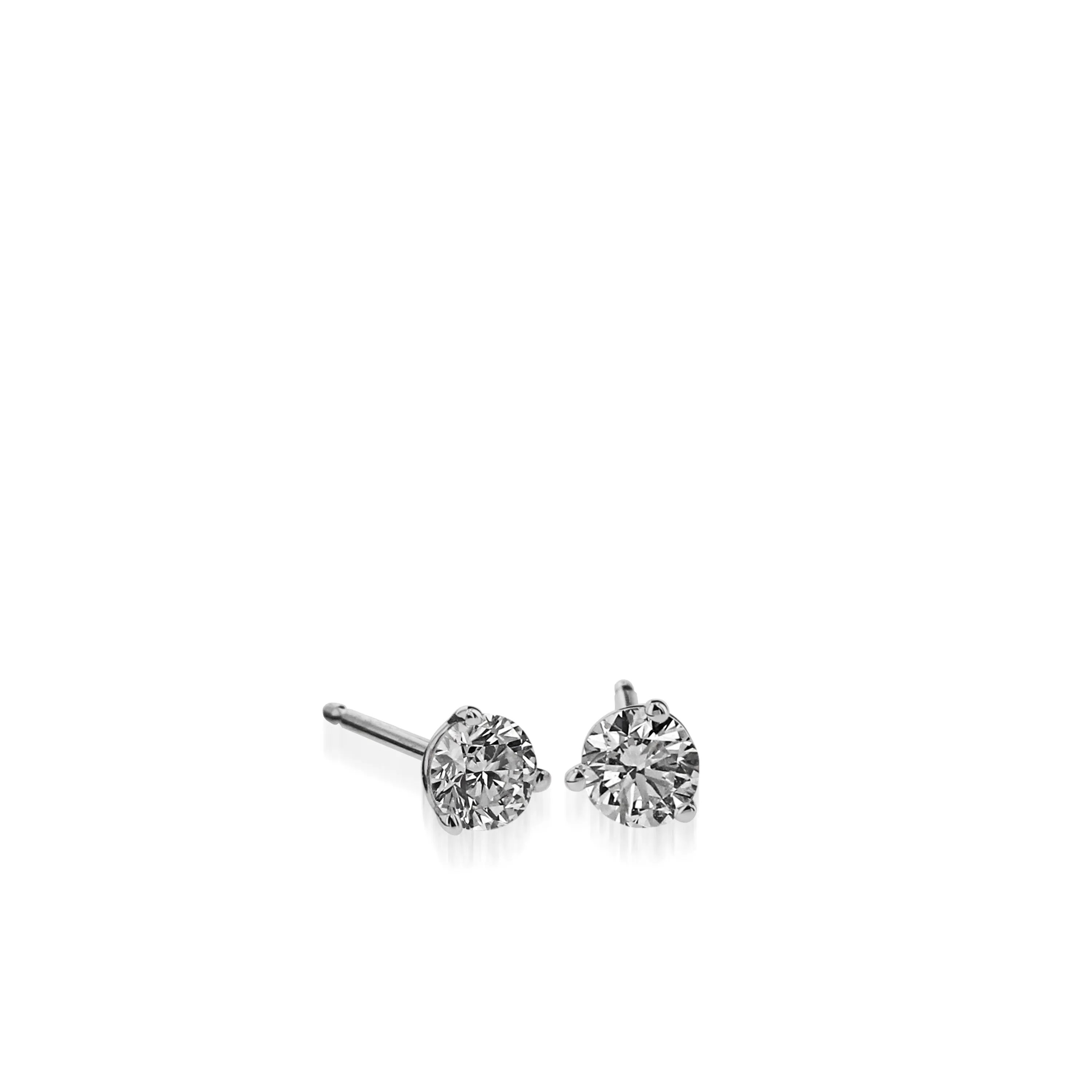 Natural Diamond Studs .30-2.00 Total Carat Weight