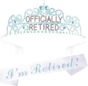 Officially Retired Retirement Party Set Blue, Officially Retired Tiara / Crown, Retirement
