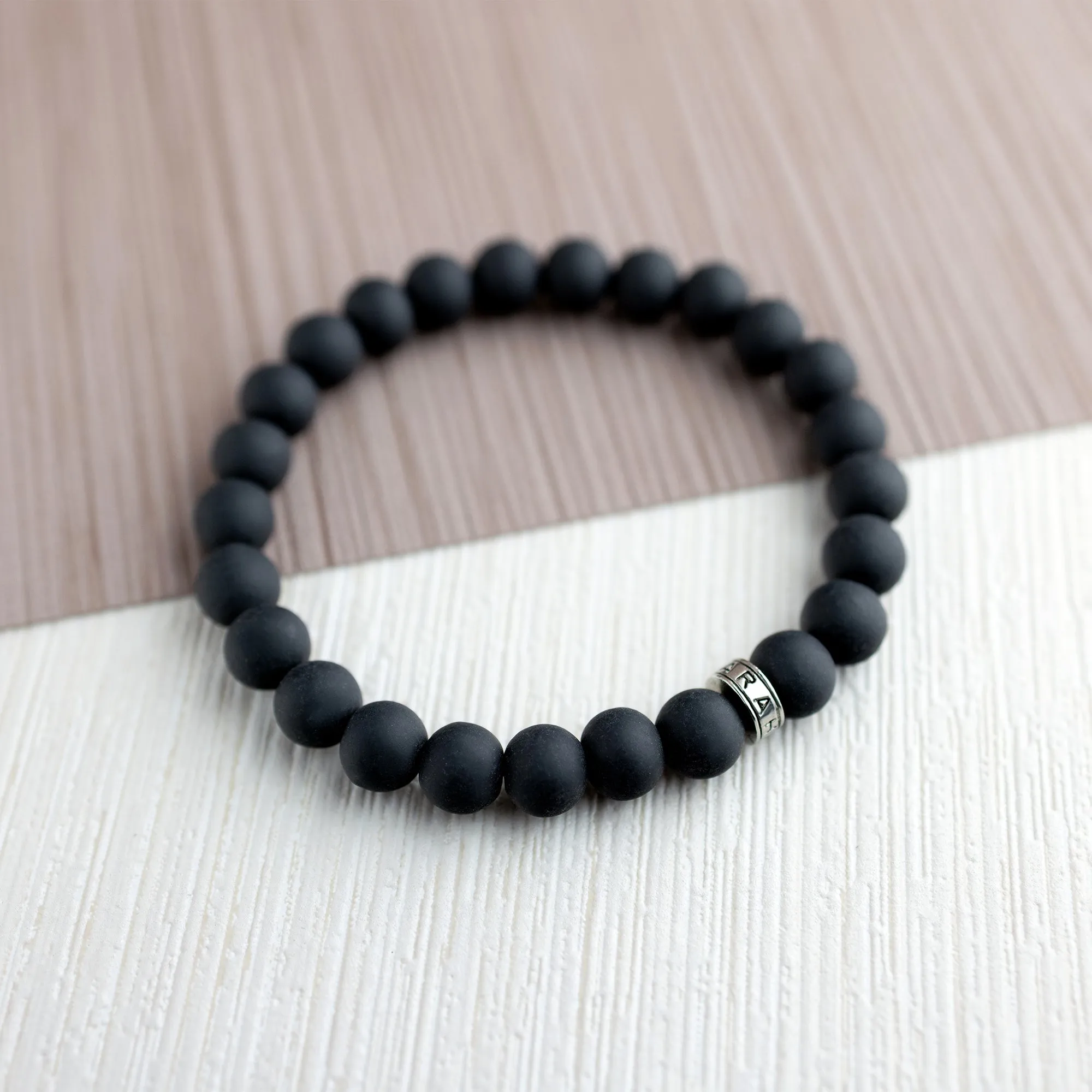 Onyx (Large) Stack Bracelet