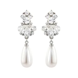 Pearl Heiress Clip On Earrings