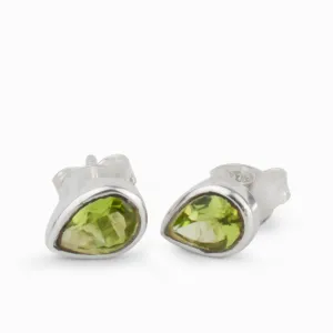 Peridot Studs