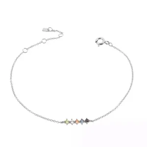 Rainbow Silver Bracelet Vitality