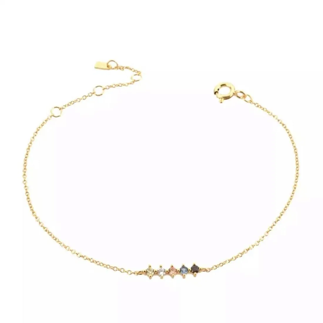 Rainbow Silver Bracelet Vitality