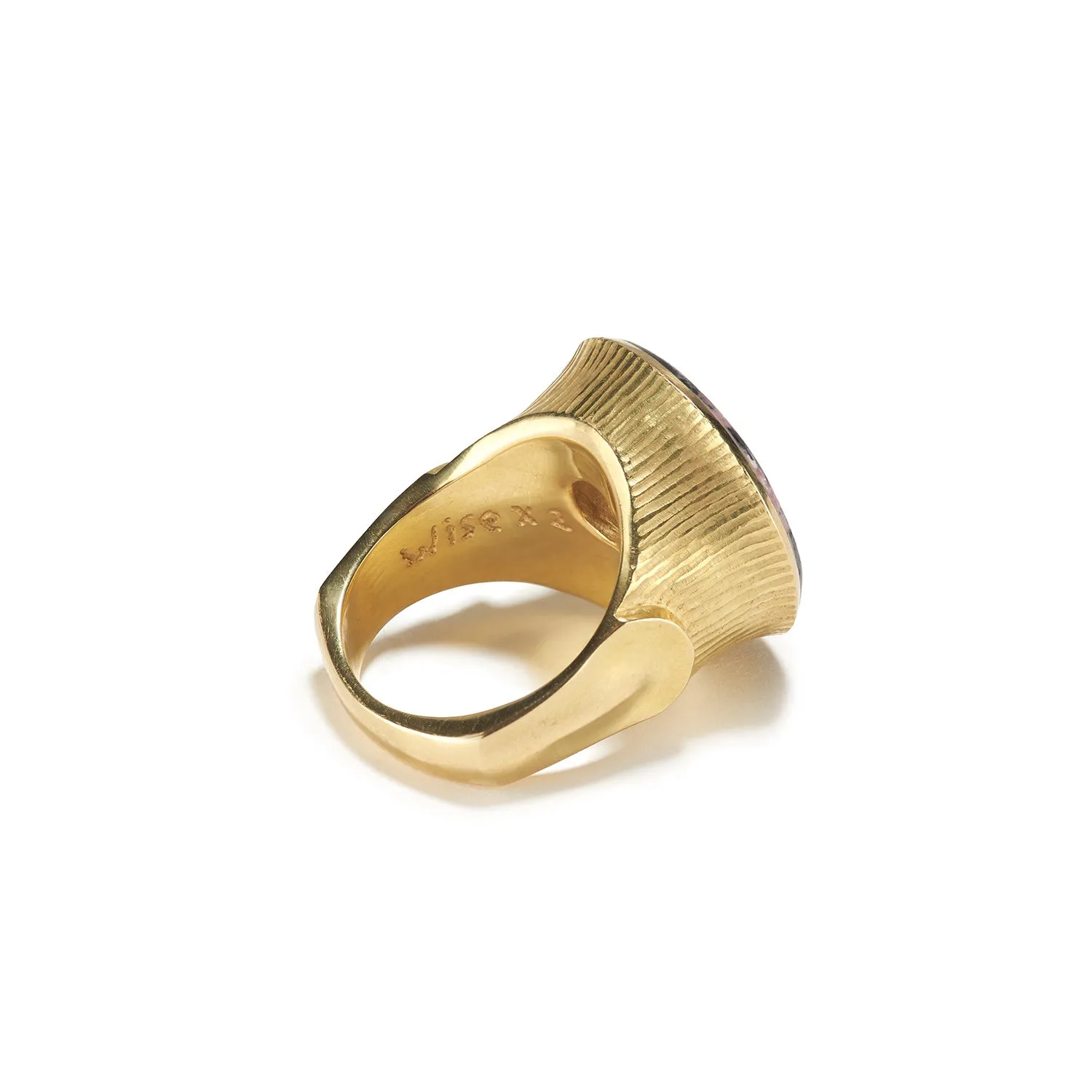 Rhodochrosite Ring