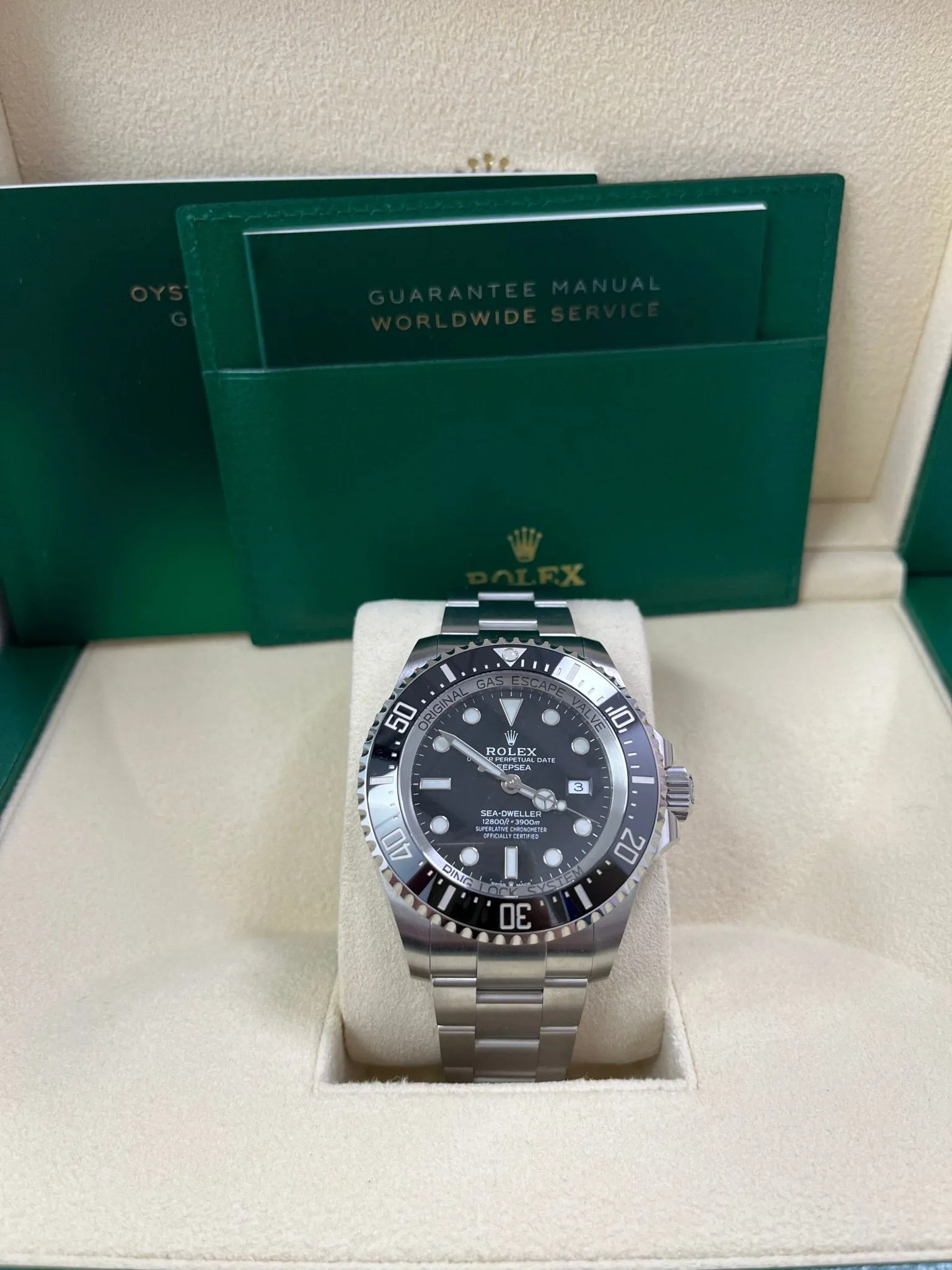 Rolex Sea-Dweller Deepsea 44 Watch - Black Dial (Ref# 126660)