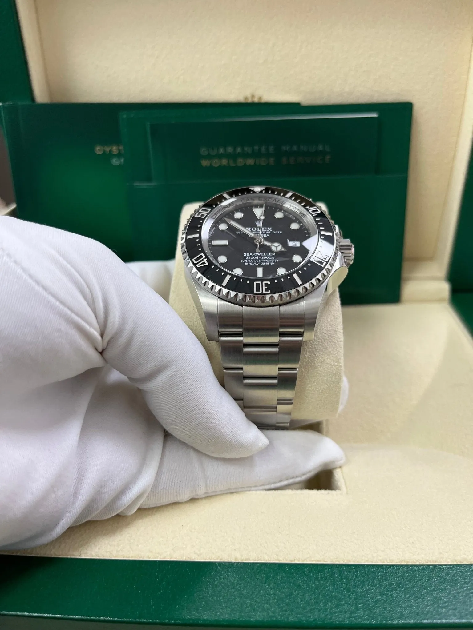 Rolex Sea-Dweller Deepsea 44 Watch - Black Dial (Ref# 126660)