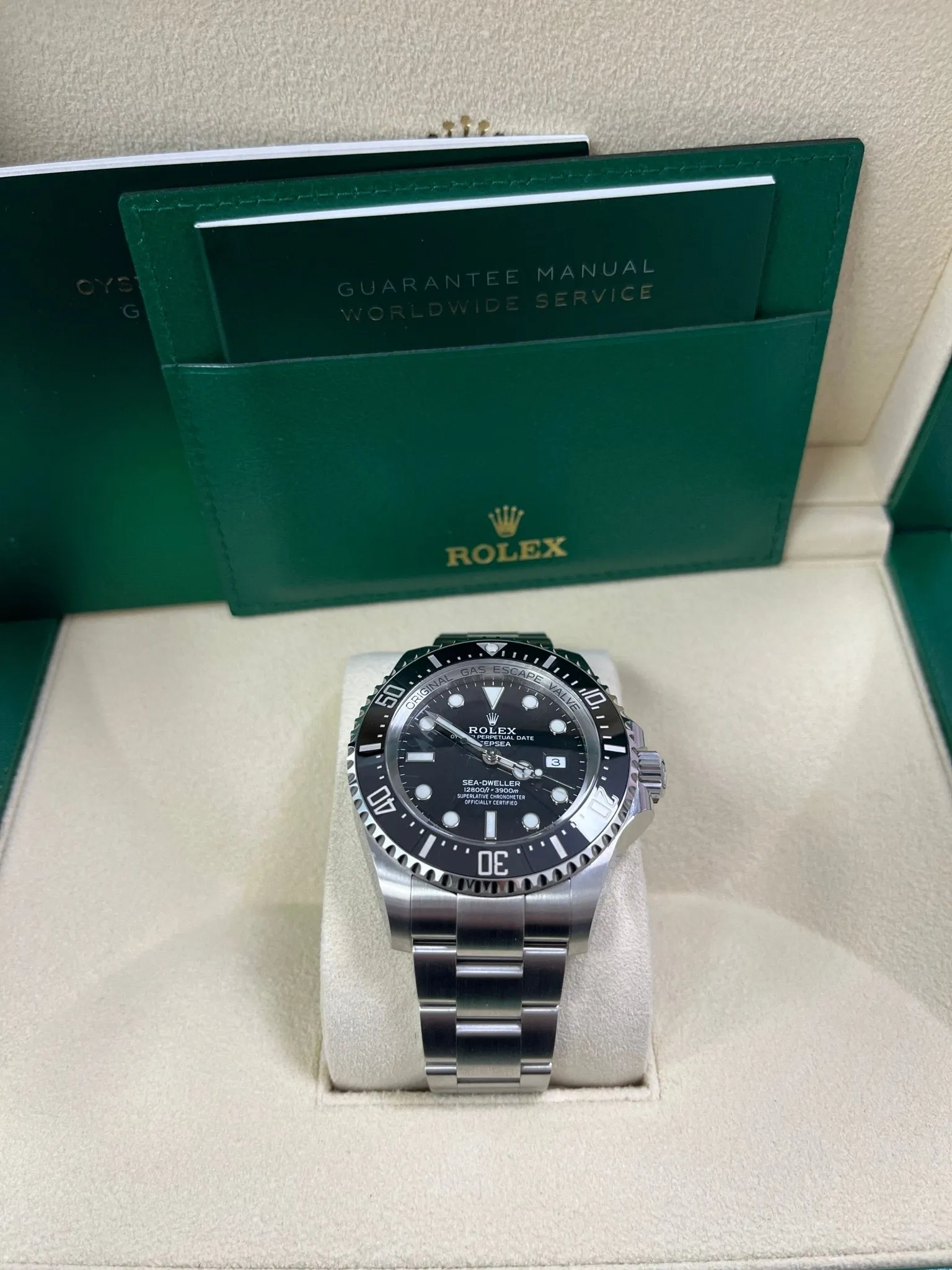 Rolex Sea-Dweller Deepsea 44 Watch - Black Dial (Ref# 126660)