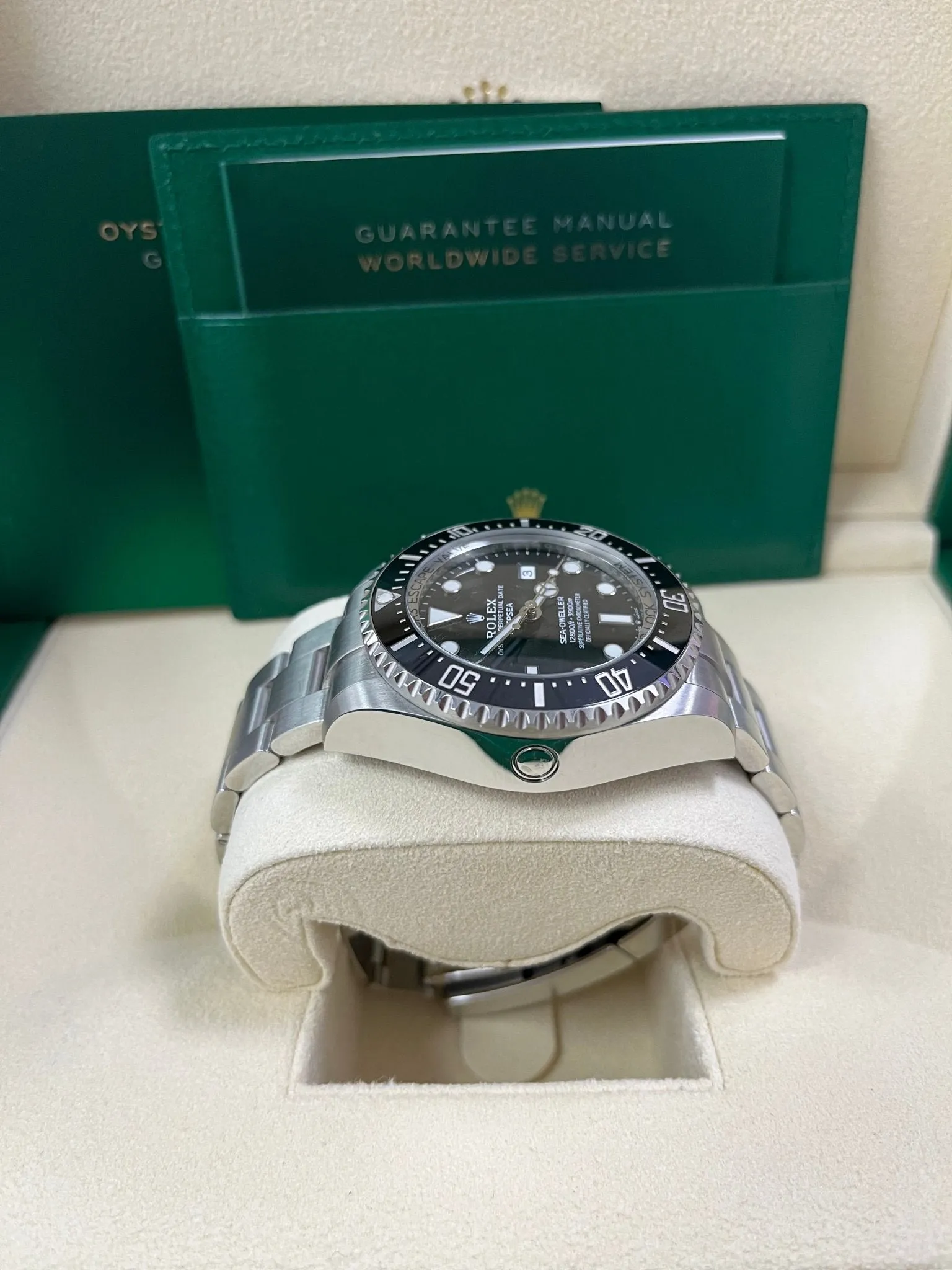 Rolex Sea-Dweller Deepsea 44 Watch - Black Dial (Ref# 126660)