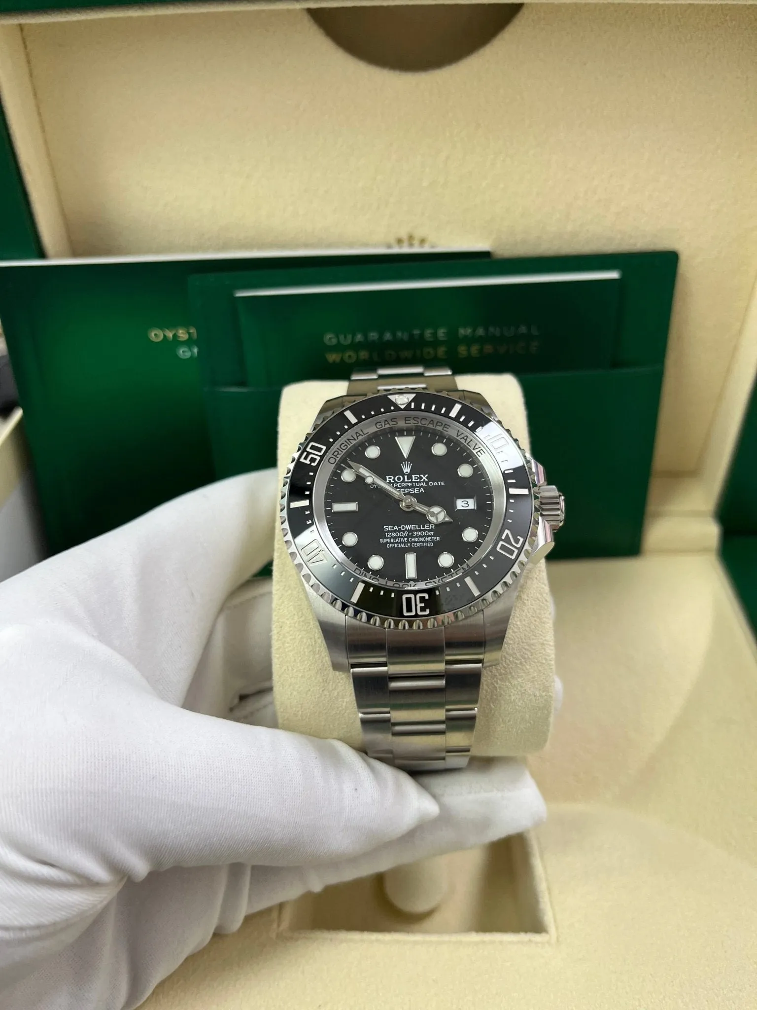 Rolex Sea-Dweller Deepsea 44 Watch - Black Dial (Ref# 126660)