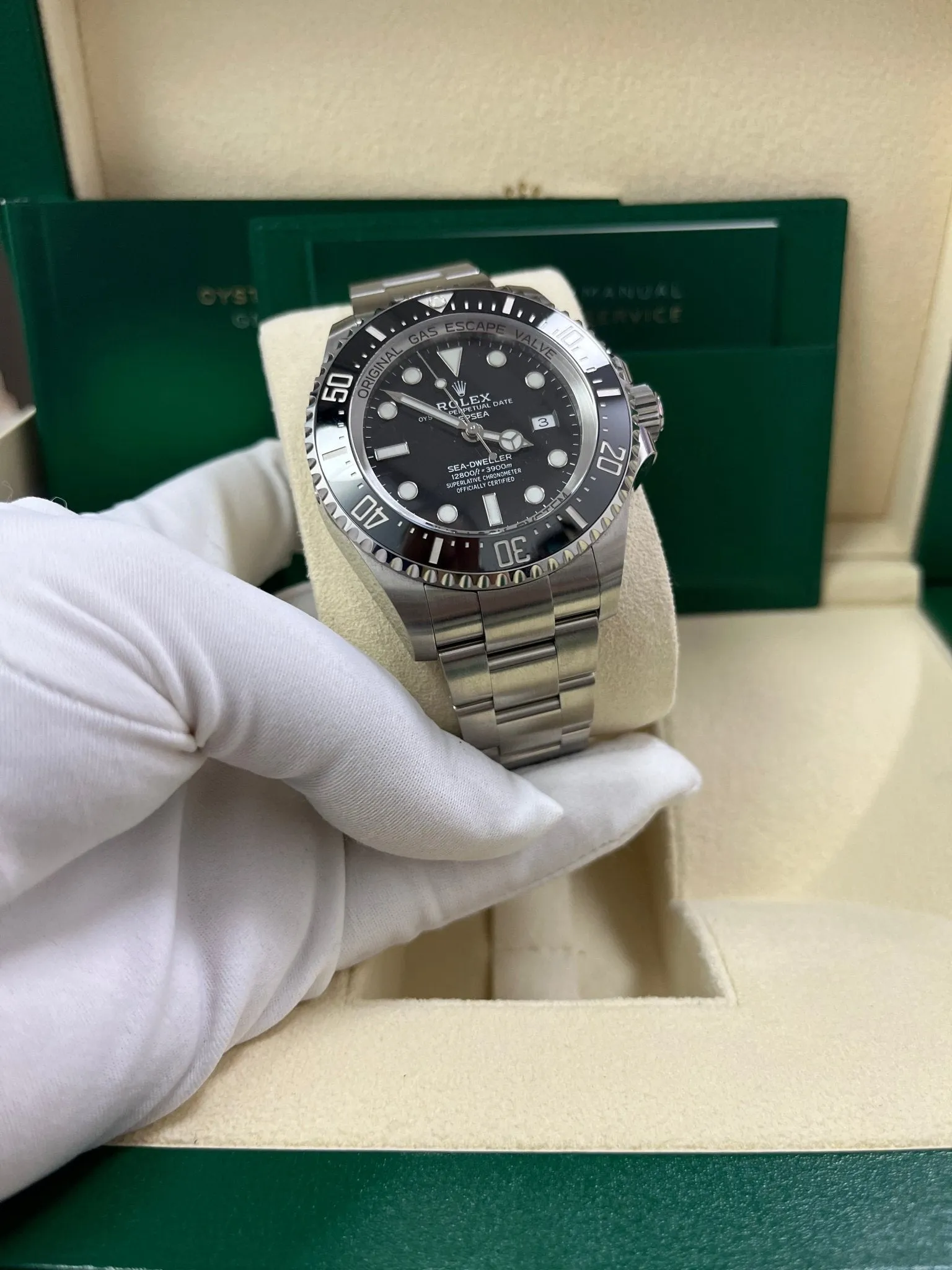 Rolex Sea-Dweller Deepsea 44 Watch - Black Dial (Ref# 126660)