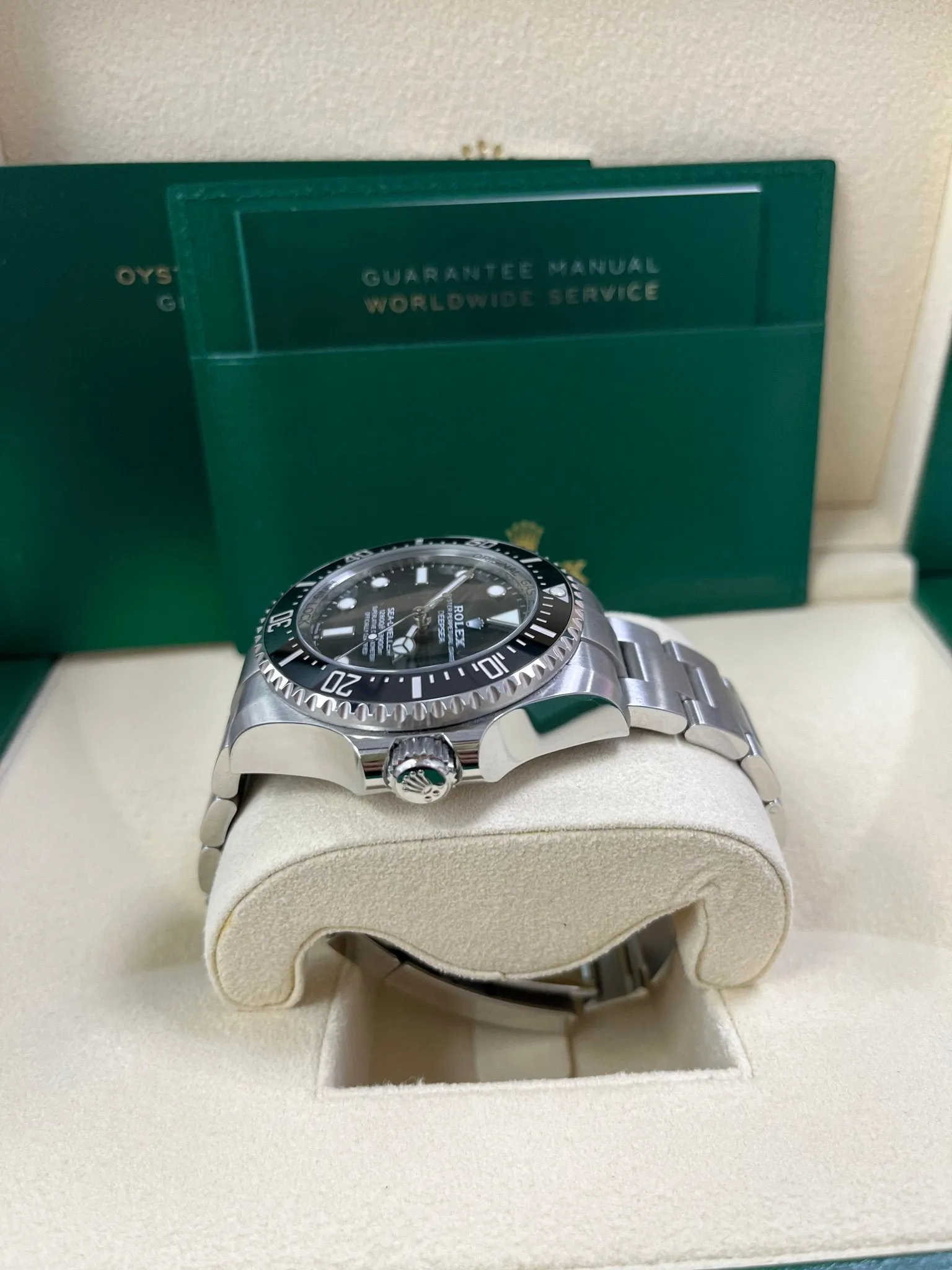 Rolex Sea-Dweller Deepsea 44 Watch - Black Dial (Ref# 126660)