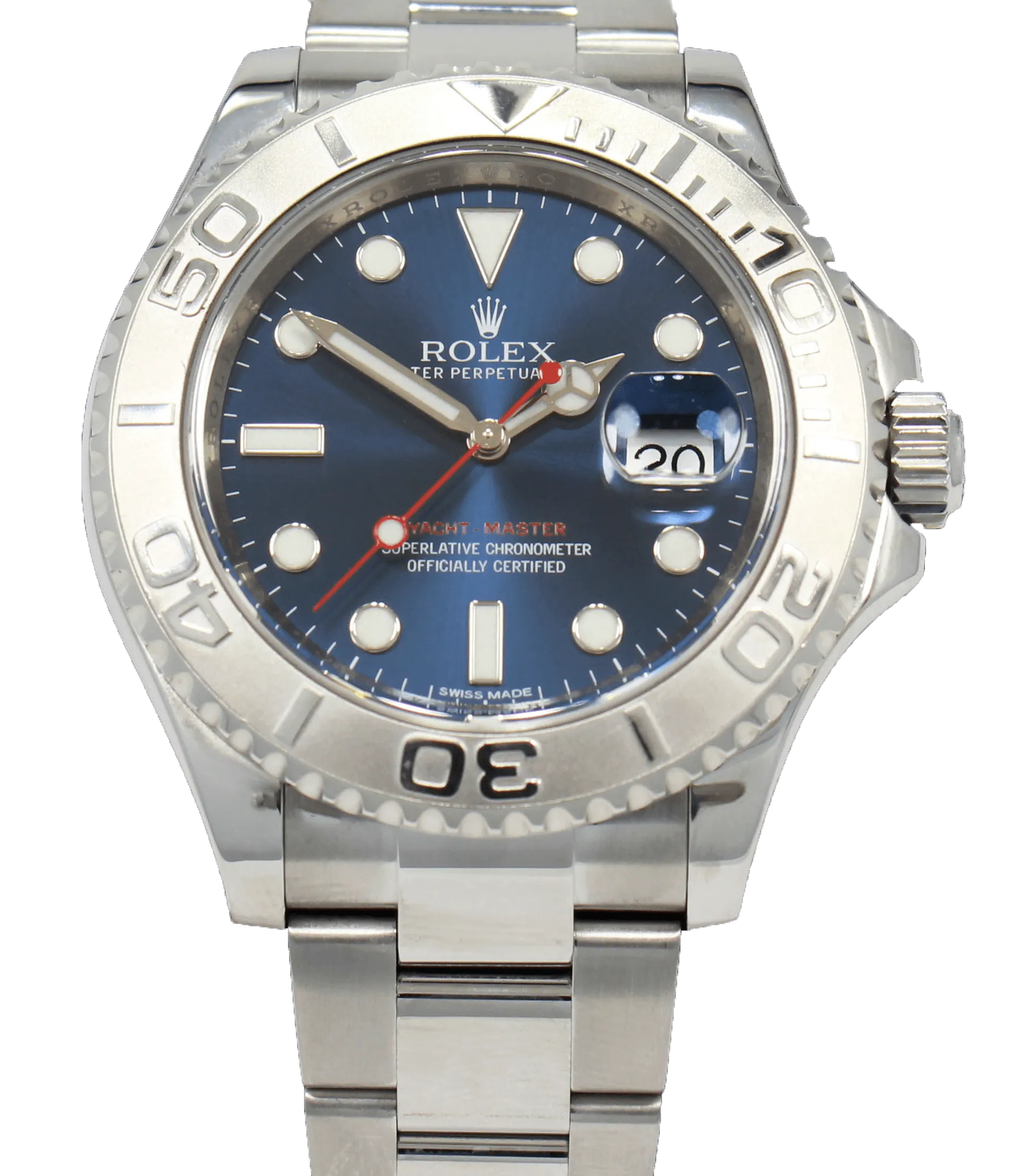 Rolex Yacht-Master 40mm Blue Dial 116622 BOX/PAPERS