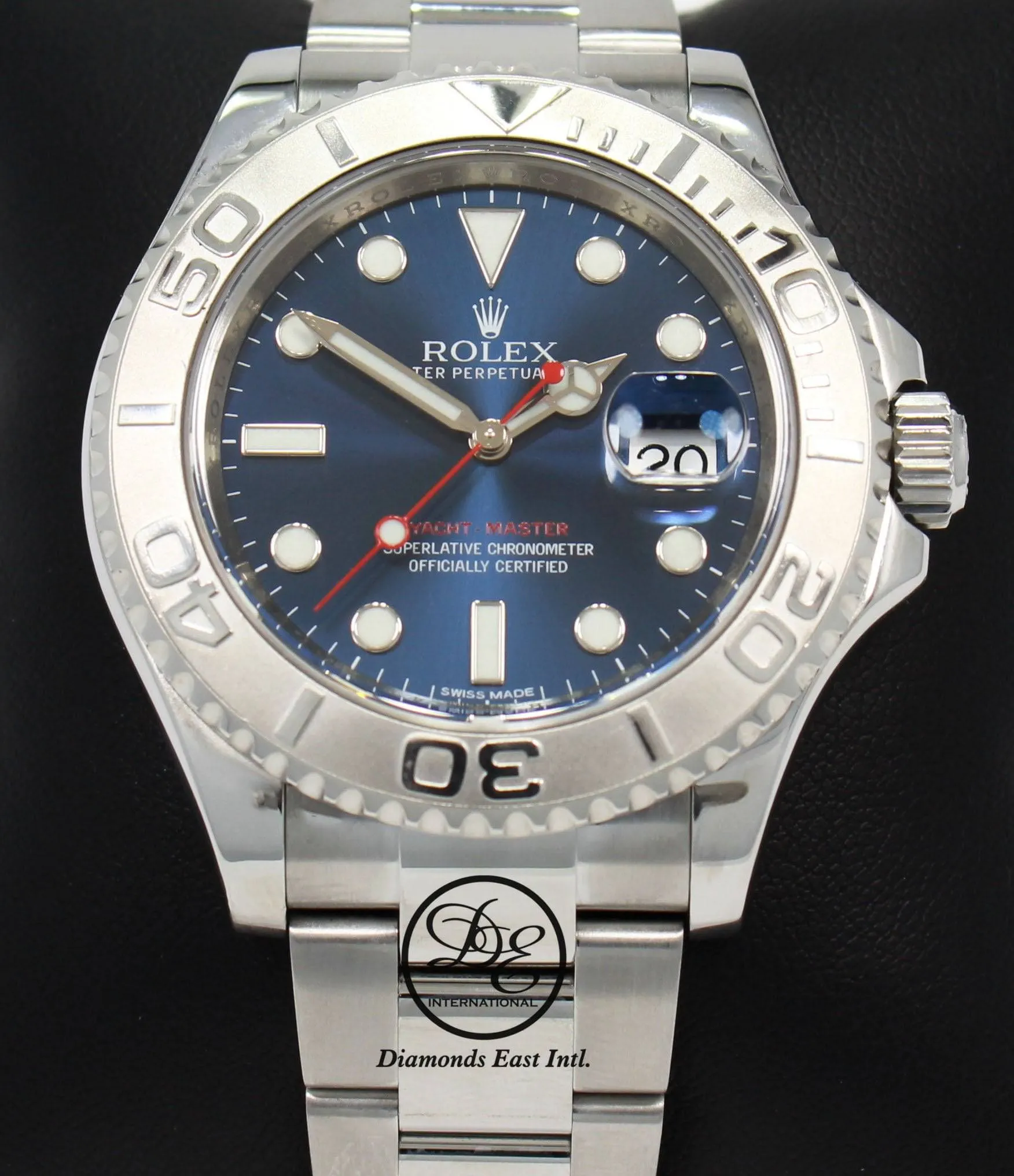 Rolex Yacht-Master 40mm Blue Dial 116622 BOX/PAPERS
