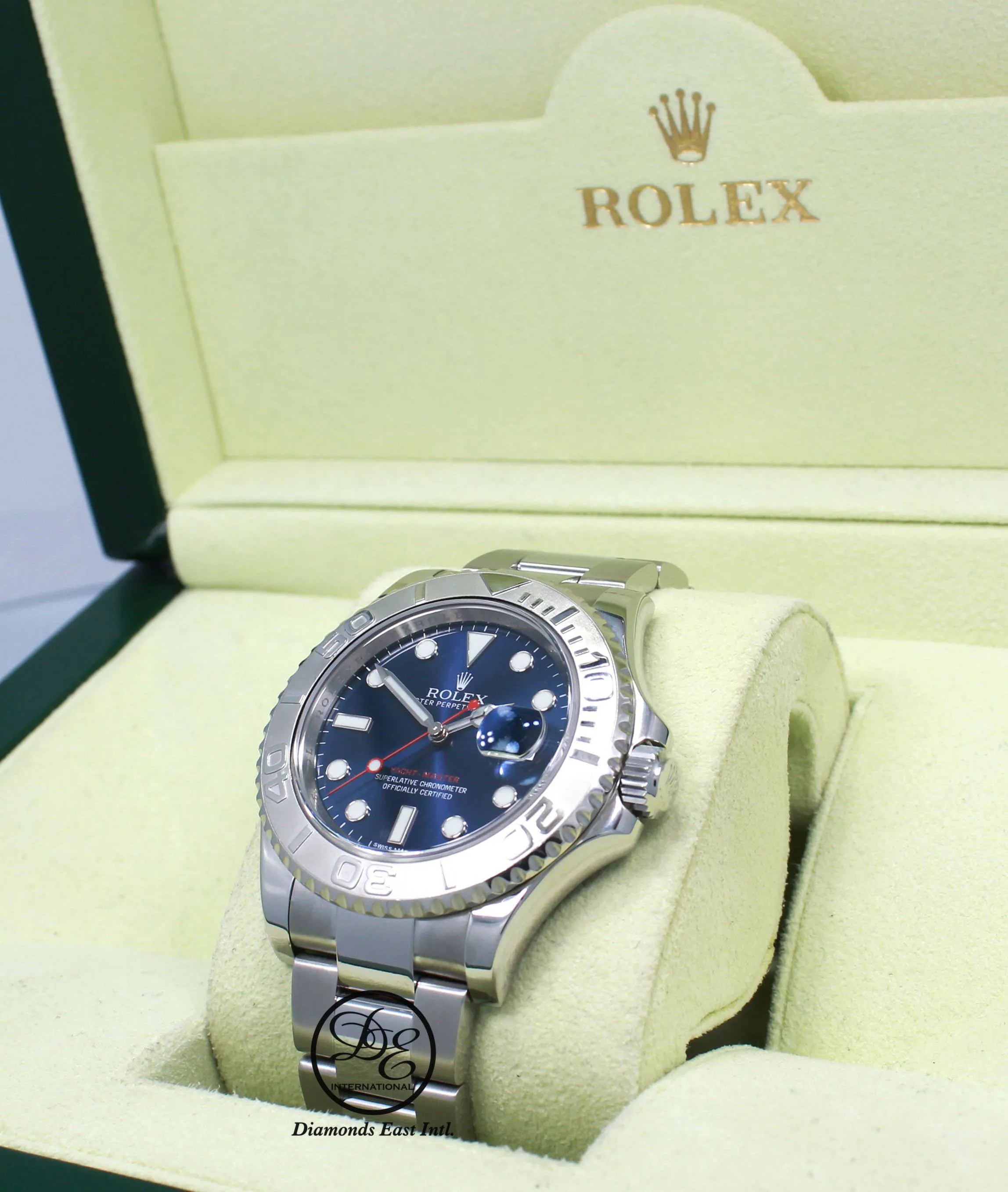 Rolex Yacht-Master 40mm Blue Dial 116622 BOX/PAPERS