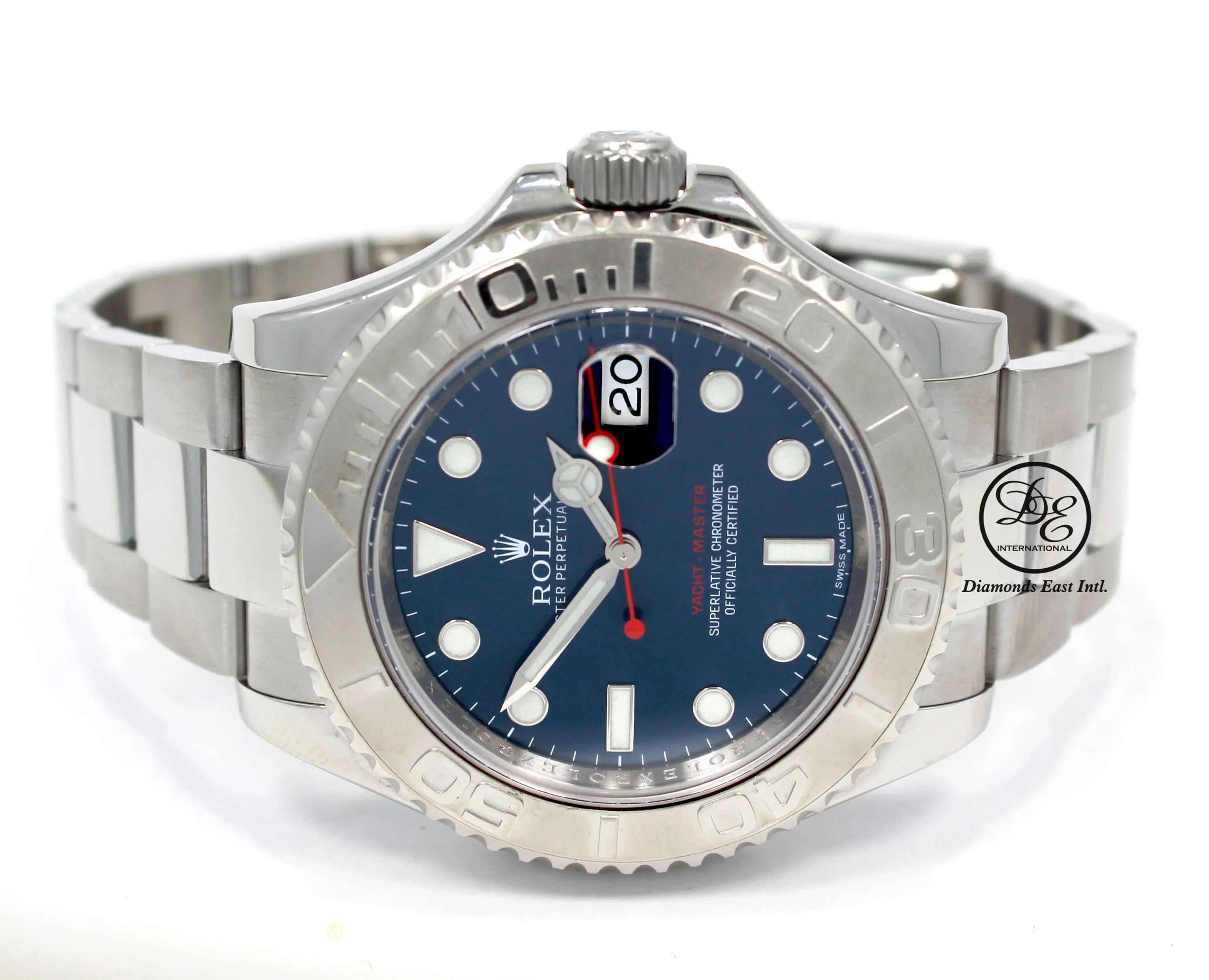 Rolex Yacht-Master 40mm Blue Dial 116622 BOX/PAPERS