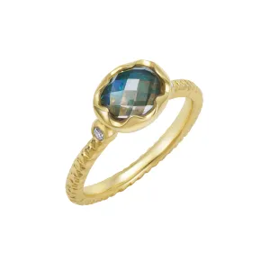 Rose-Cut Kaleidoscope Ring