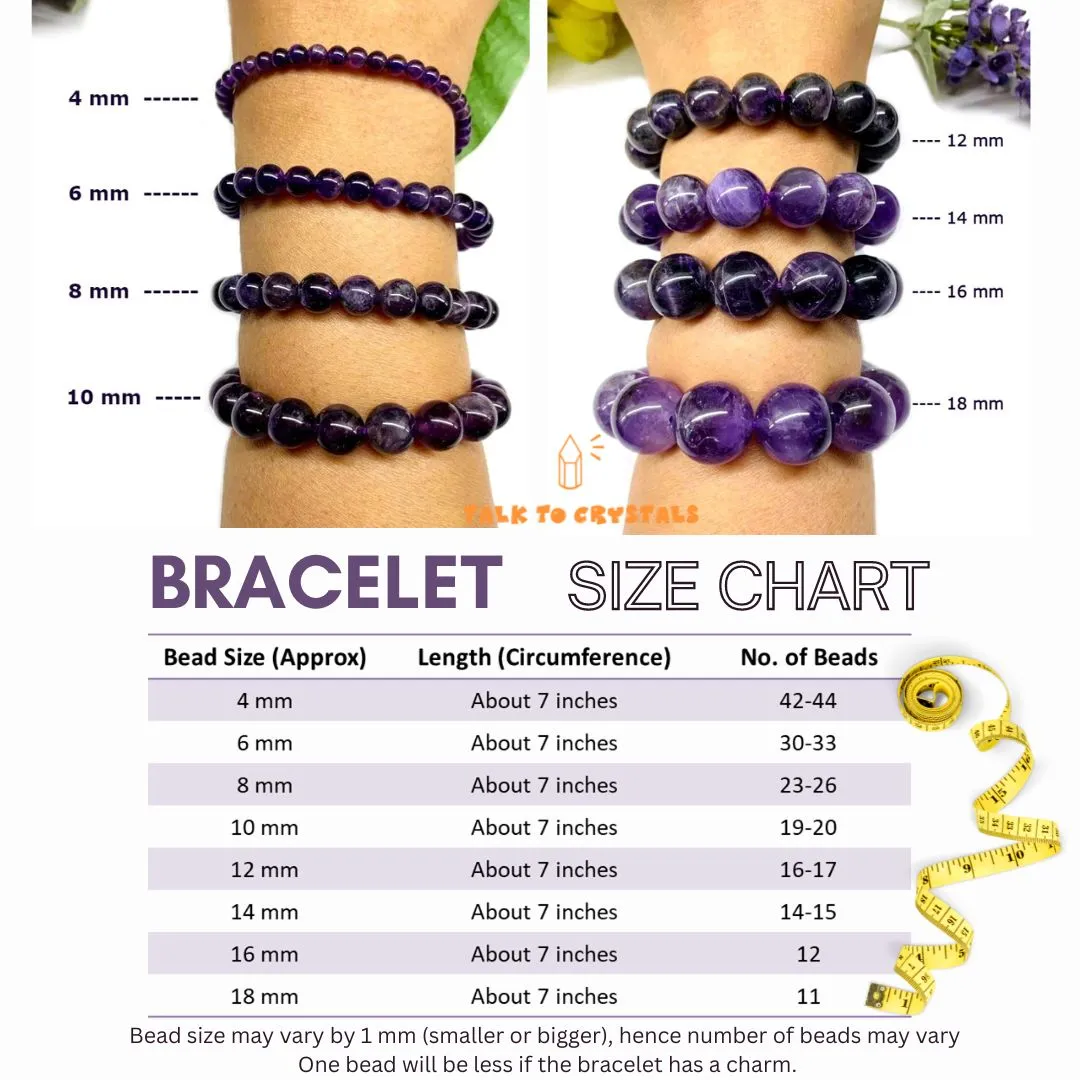 Round Bead Bracelet for Relief in Menstrual Problems