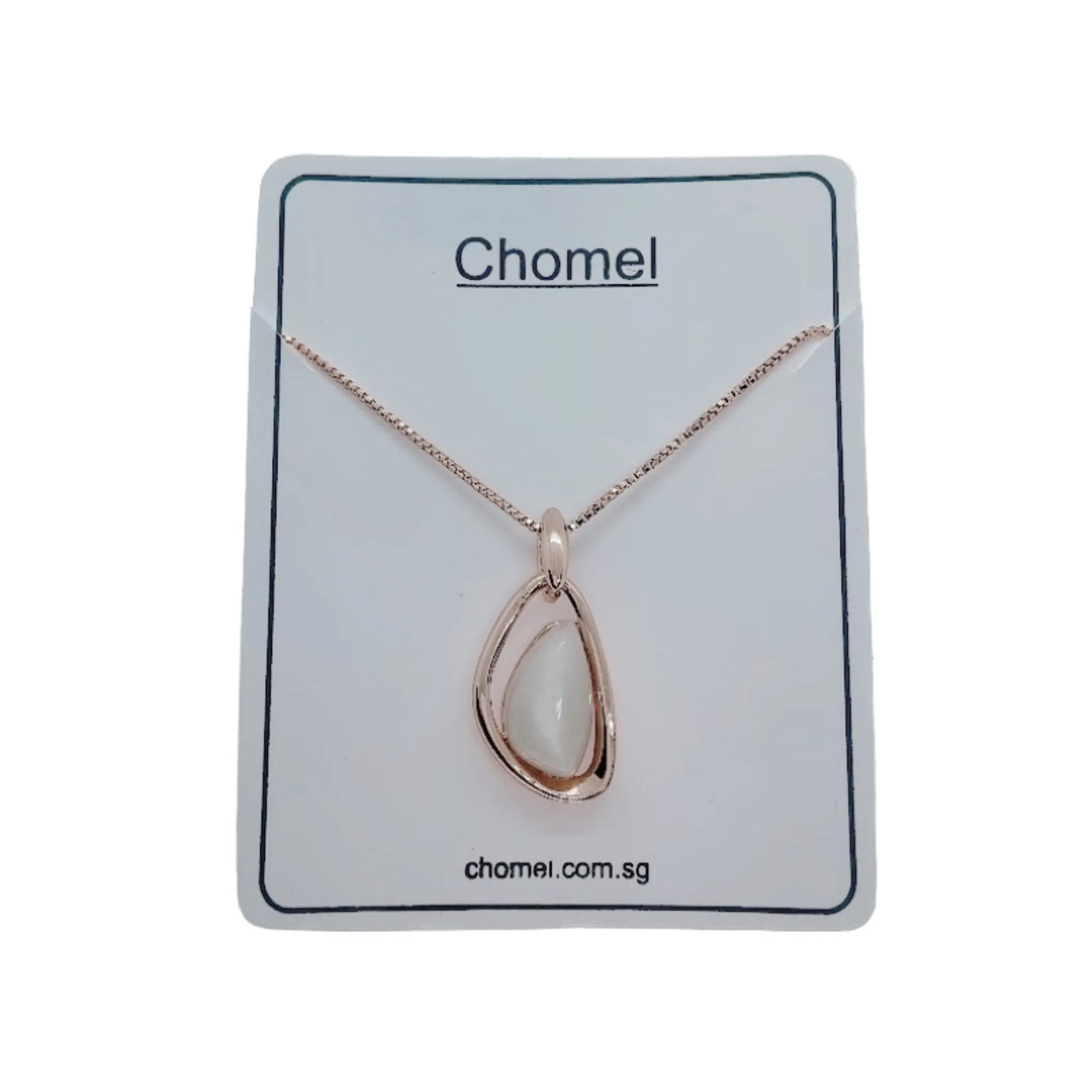 Simulated Moonstone Necklace