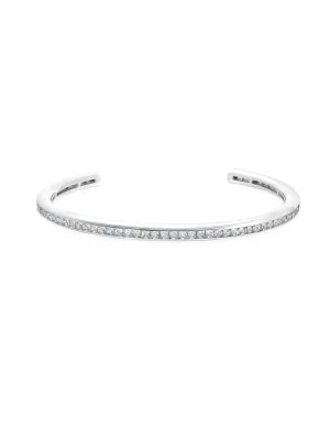 Square Princess Cut Channel Set 7'' Bracelet Cuff Sale