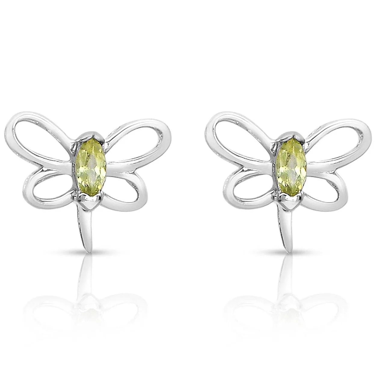 Sterling Silver Butterfly Earrings