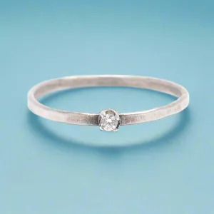Sterling Sparkle Stacker