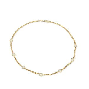 THE RUTH GOLD OPAL NECKLACE (ALEXANDER ROTH X THE M JEWELERS)