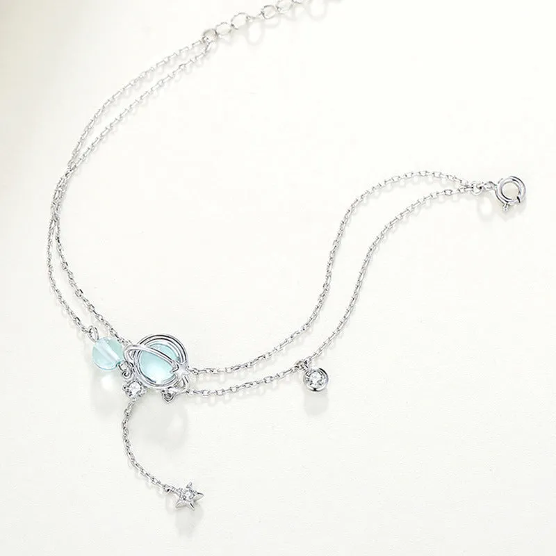 Trendy Niche Design Pure Silver