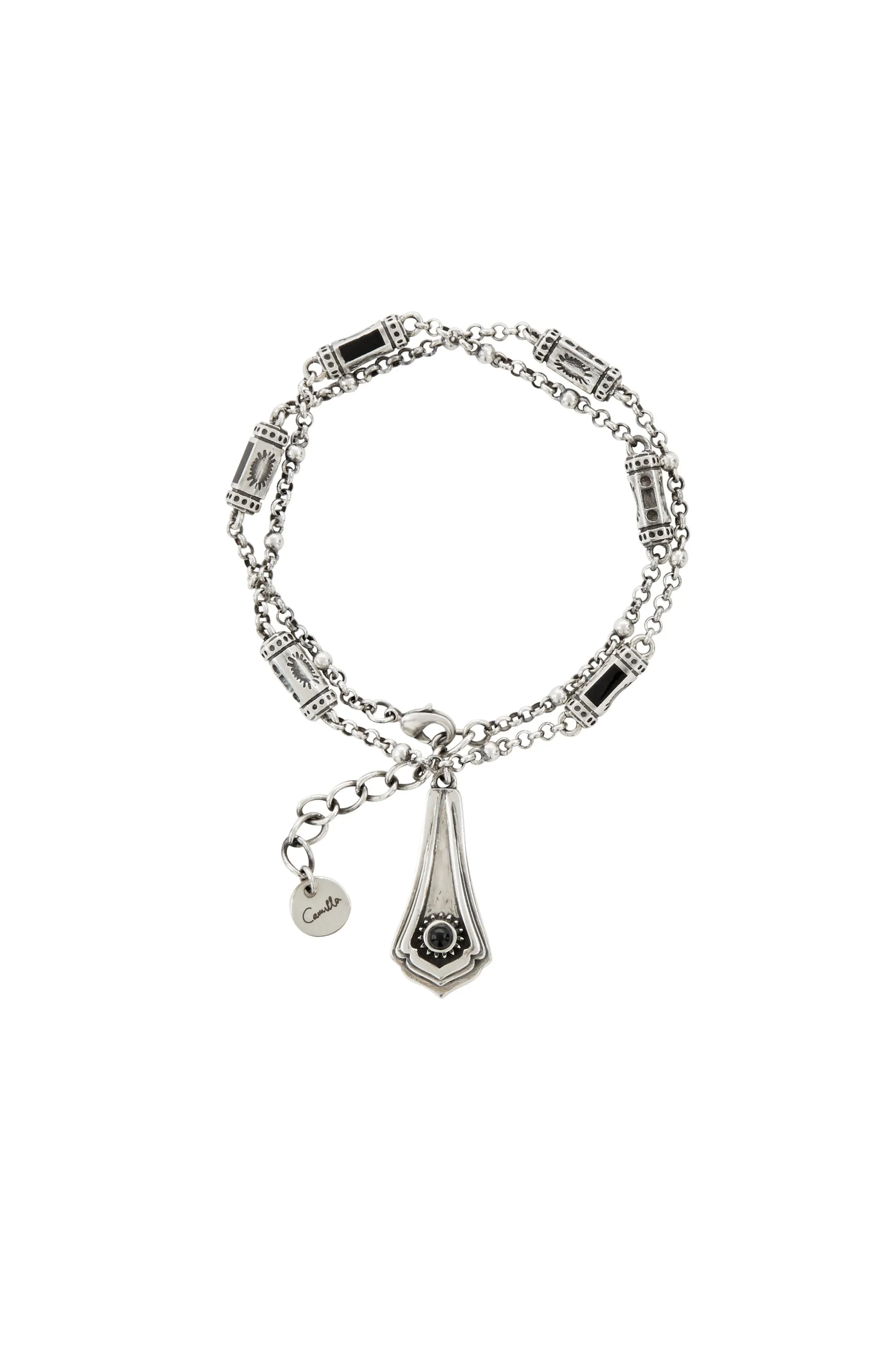WRAP CHAIN BRACELET FOR THE LOVE OF LHASA SILV