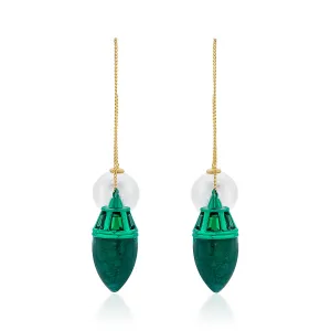 Zeenat Pearl Drop Earrings