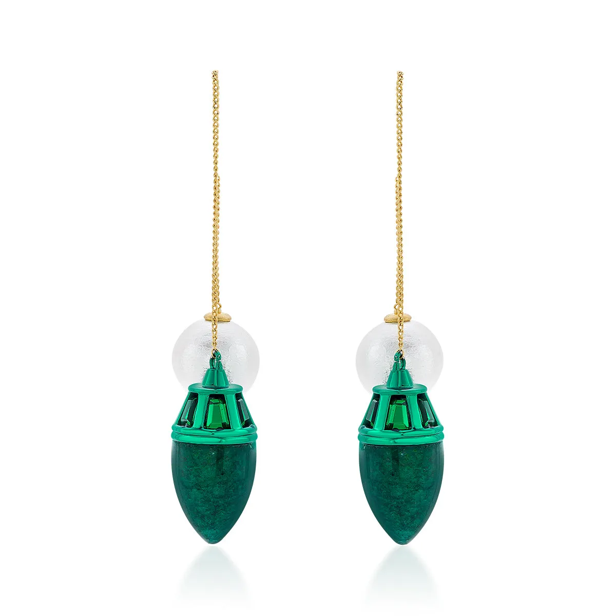Zeenat Pearl Drop Earrings